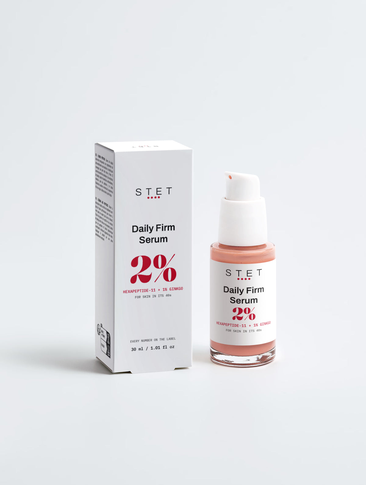 STET The First Proof Set peptide skincare routine, view 4